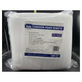 Shipping 100ct Cushion Foam Sheets 12x12