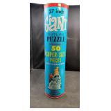 Vintage 27" Cinderella Puzzle Complete in