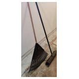 Leaf Take & Push Broom. Both Good
