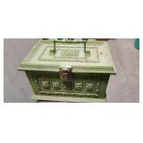 Vintage Sewing Box & Contents