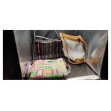3 Purses Claiborne,Dun Lill,Sharp