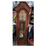 Sligh Oak Grandfather Clock.  Beautiful. Has been