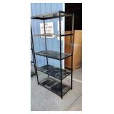 metal Shelf Unit 5 Shelves Built Sturdy