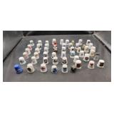 Thimble Collection. (52 different)