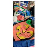 Lots of Yard Flags ,1pole,1 flag Hanger