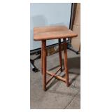 Hard Rock Maple Side Table.   Very Solid