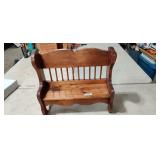 Small Doll Bench