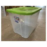 Sterilite 95qt storage tote with lid
