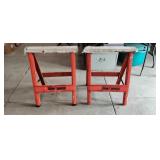 Iron Horse Folding Sawhorses.