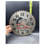 Skilsaw shop clock