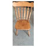 Solid Wood Chair.