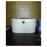 Medium sized makeup box needs mirror glued back