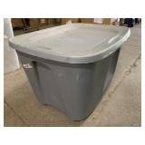 18? Gallon storage tote with lid