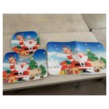 New - Christmas bathroom rugs