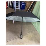 New striped inverted umbrella - 4ft