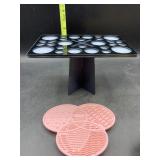 New Makeup brush holder and mat