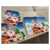 New - Christmas bathroom rugs