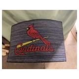 New STL Cardinals rug 27x18in