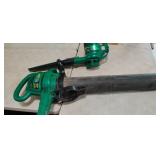 2 Electric Leaf Blowers (1 Is a Vac) both Run