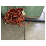 Torro electric blower with extensions cord-works
