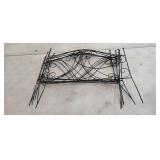 6 Sidewalk arbor Fencing. 16" Tall x 22" Long