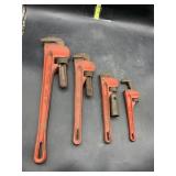 4 pipe wrenches