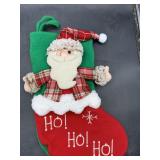 New 3d santa Christmas stocking