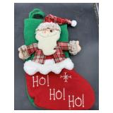 New 3d santa Christmas stocking