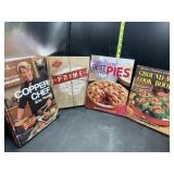 4 Cookbooks- hardback