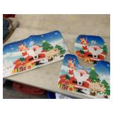 New Christmas bathroom rugs