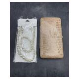 Necklace/earring/bracelet set & wallet