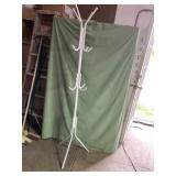 New coat, hat umbrella, backpack holder - some