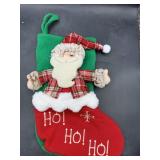 New 3d Santa  Christmas stocking