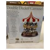Mr. Christmas double decker carousel - musical -