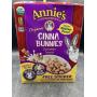 Annie's organic cinnamon bunnies cinnamon cereal