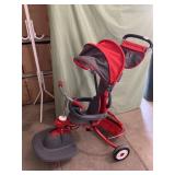 Radio flyer deluxe EZ fold 4 in 1 stroll n ride