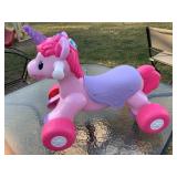 Musical ride on unicorn - like new