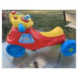 Vtech ride on motorbike / tricycle - musical -