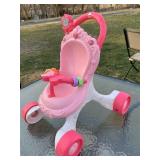 Fisher price baby doll stroller - musical / light