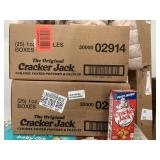 2 boxes cracker jacks - each box has 25 1oz boxes