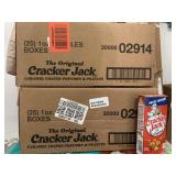 2 boxes cracker jacks - each box has 25 1oz boxes