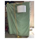 Golden floor lamp - 64in tall