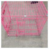 Pink Animal Crate. 18" x 24" x 20" Tall. 2 Do