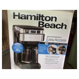 Hamilton beach 12 cup programmable coffee maker -