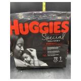 Huggies special delivery diapers - size 1 - 72