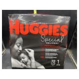 Huggies special delivery diapers - size 1 - 72