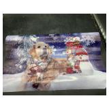 Magnetic Christmas mailbox cover