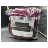 XL sofa cover - dark magenta
