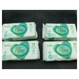 Pampers aqua pure baby wipes - 4packs - 56wipes