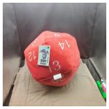 New DD  Red Plush Dice (Large Size. )